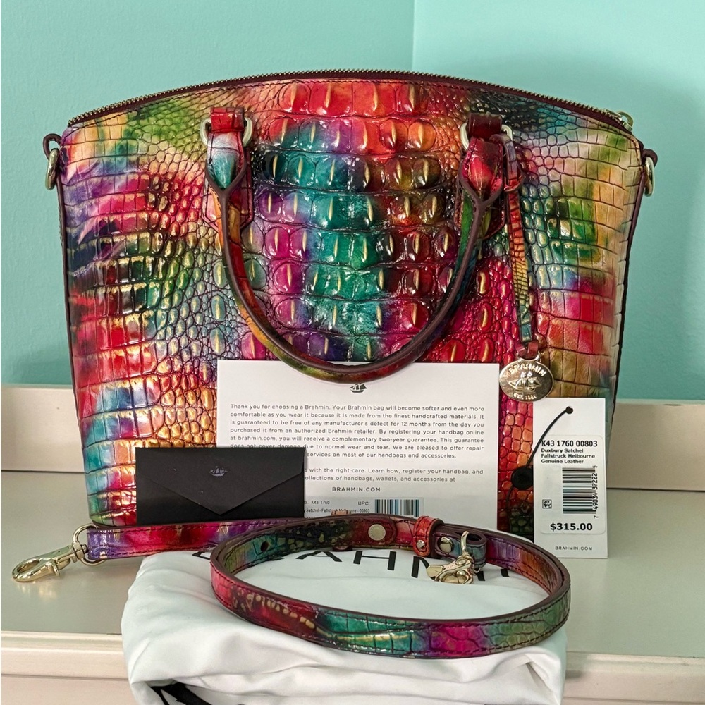 EUC Brahmin Fallstruck medium Duxbury